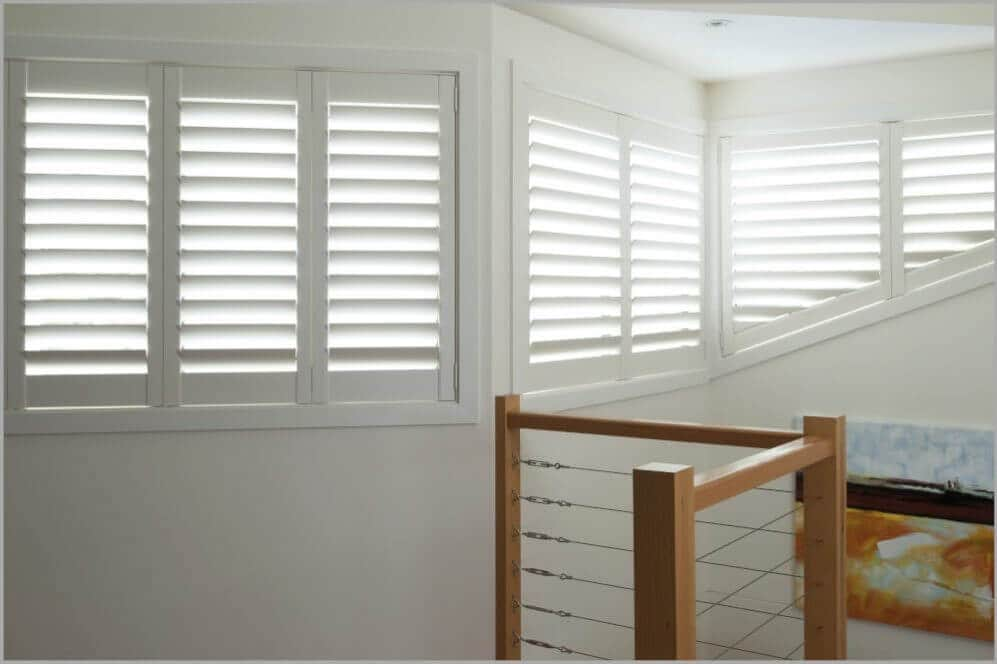 Shaped window shutters