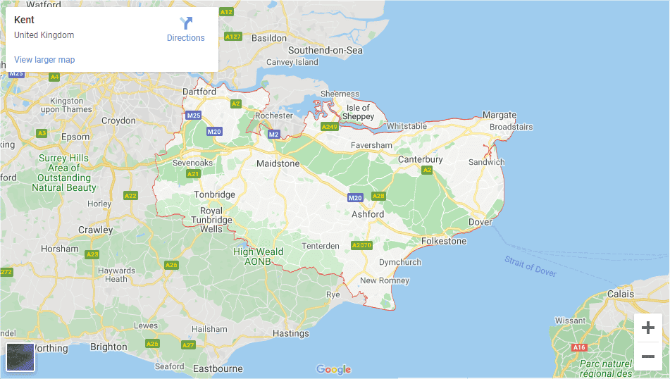 Kent - Inshutters Maps