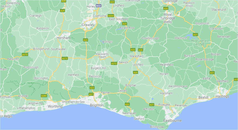 Sussex - Inshutters Maps