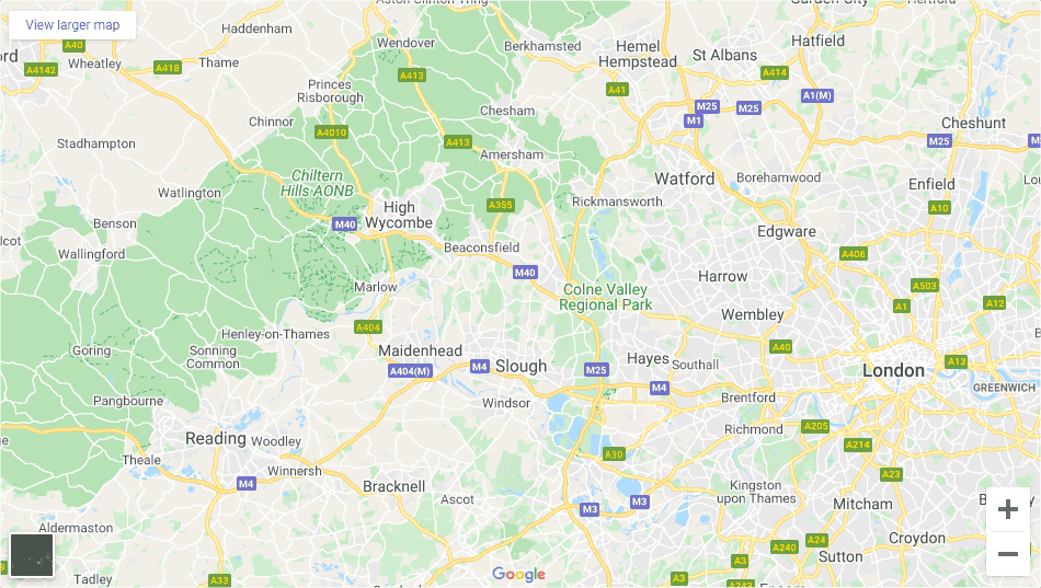 West London - Inshutters Maps