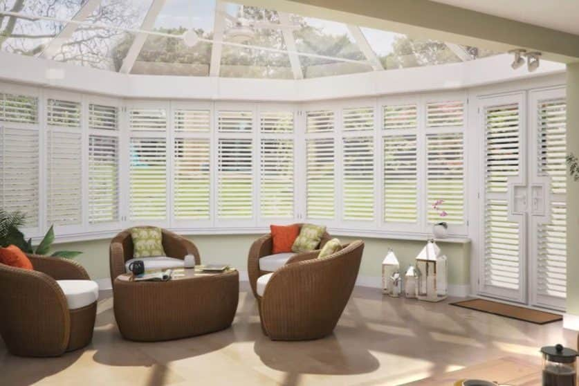 Conservatory shutters