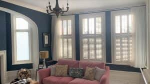 Living Room Hardwood shutters