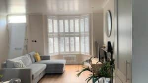 Living Room MDF Shutters