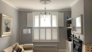 Tier-on-Tier Living Room Shutters