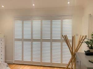 Full Height Tracked Bedroom Shutters